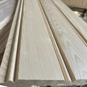 Helmipaneeli 15x95x3300mm puuvalmis kuusi.